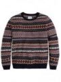 Multibarevný pletený svetr se vzorem Pepe jeans JAMES II KNIT